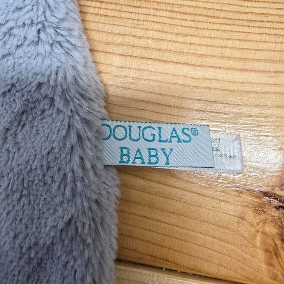 Douglas Baby Elephant Plush Gray Lovey Security Blanket Cuddle Soft Toys - Picture 4 of 7